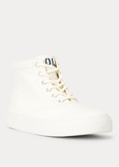 Polo Ralph Lauren Bryn High-Top Sneakers Dame Danmark (EMWKU2983)